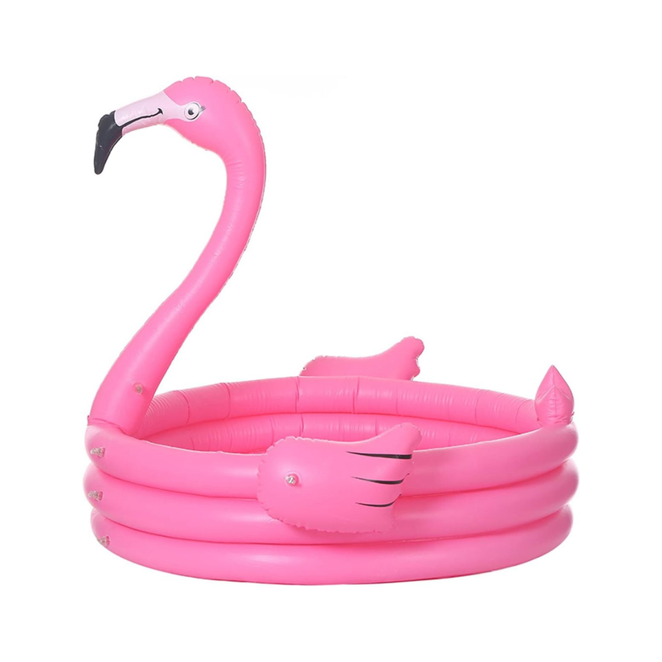 Flamingo Shaped Inflatable Swimming Pool
