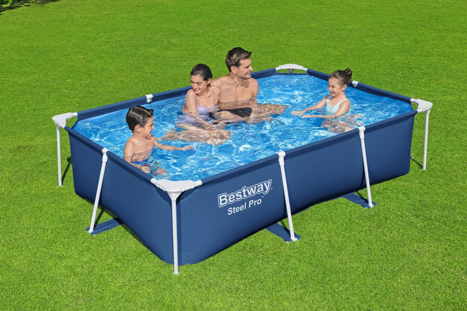 Bestway 259cmx 170cm x 61cm Steel Pro Frame Pool - 2300 L