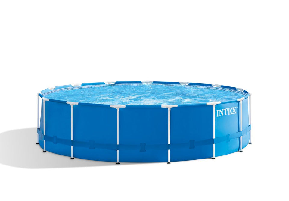 Intex 4.57m x 1.22m Metal Frame Pool Set